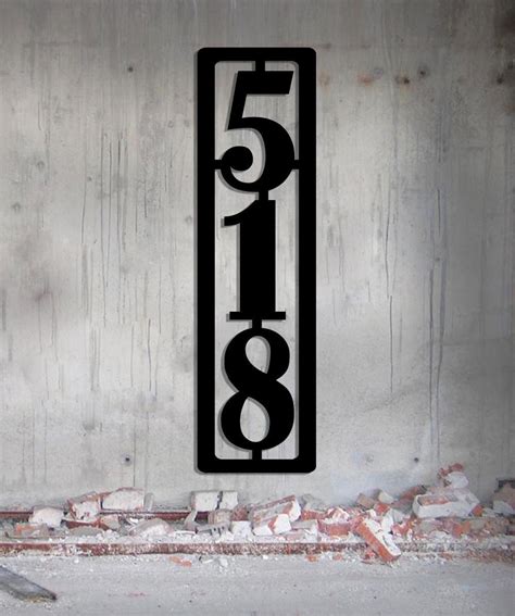 house number metal scroll|Amazon.com: Custom Scroll Metal House Number Address .